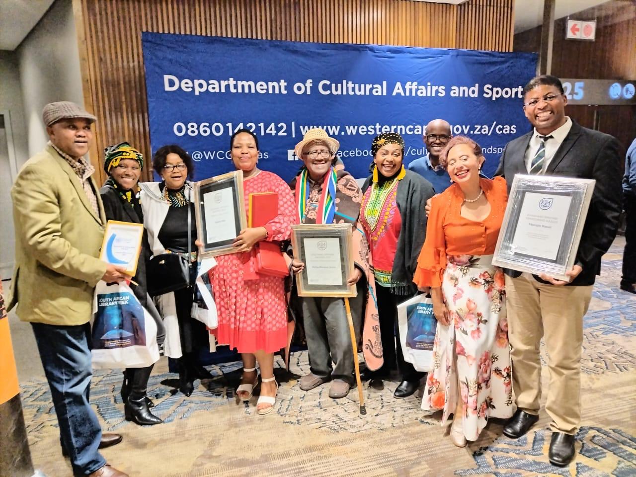 Tanci Publishers and cultural partners receiving awards