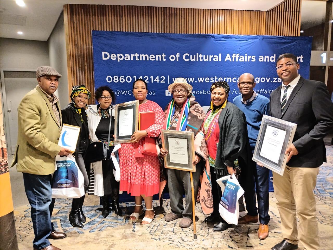 Tanci Publishers and cultural partners at an awards event